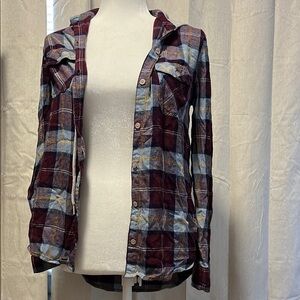 Empyre Plaid Button-Up Shirt